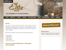 Tablet Screenshot of elitequarries.com